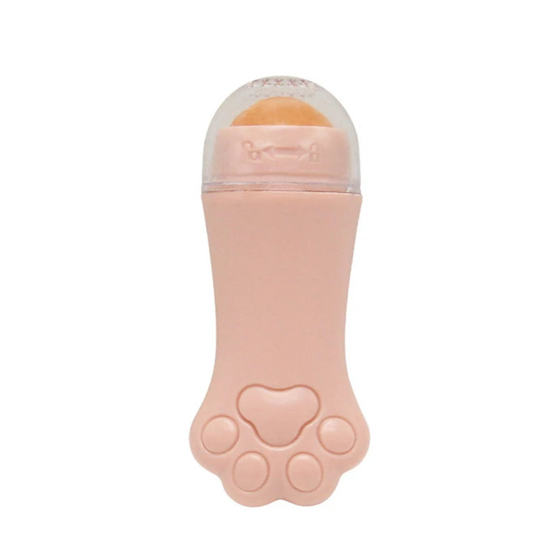 Cat Paw Face Oil Absorbing Roller  Volcanic Stone Blemish Remover Facial Shiny Changing Pores Oil Removal Massage Artifact Tools