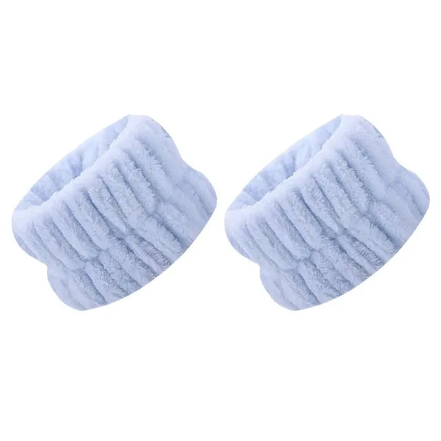 Wrist Washband Belt Wrist Washing Soft Microfiber Towel Wristbands for Washing Face Water Absorption Washing Prevent Wetness