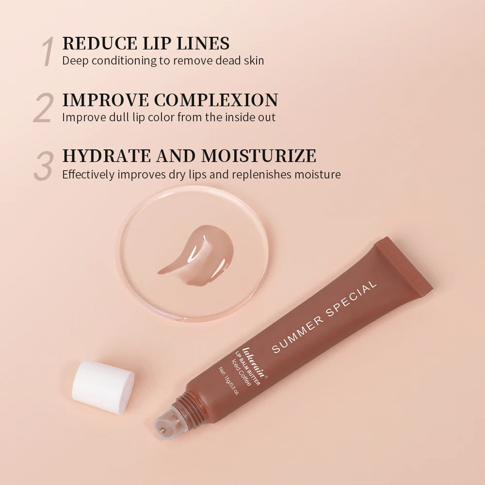 15g Moisturizing Lip Balm Butter Gently Nourishes Moisturizes Soothes Lips Beautifying Smoothing Lip Butter Balm Beauty Lip Care