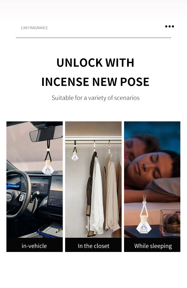 1-4 Perfume for cars - fresh air for cars, car fragrance for car interior parts, lasting and fresh fragrance, suitable for cars