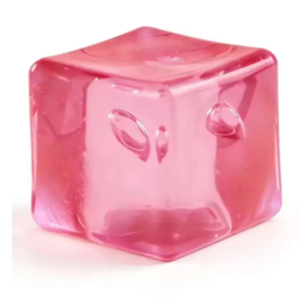 Schylling Needoh Nice Cube -Stress Relief Squishy Toy, Sensory Toy, Cube Squeeze Ball, Vent Toy, Kids Gift, Red Purple Blue, Sn