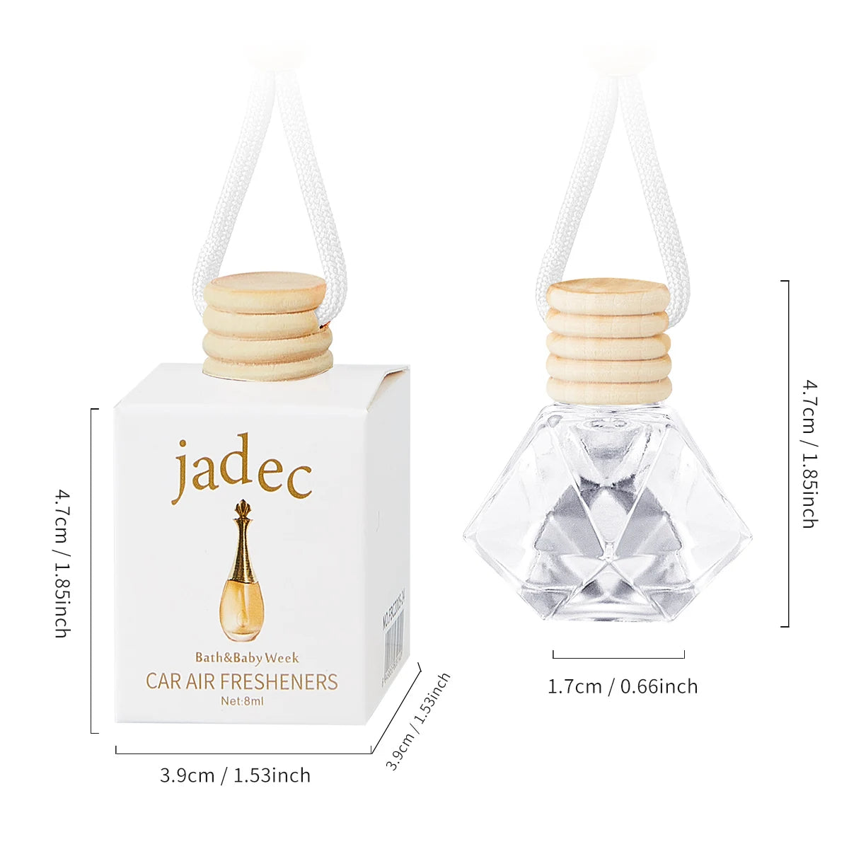 1-4 Perfume for cars - fresh air for cars, car fragrance for car interior parts, lasting and fresh fragrance, suitable for cars