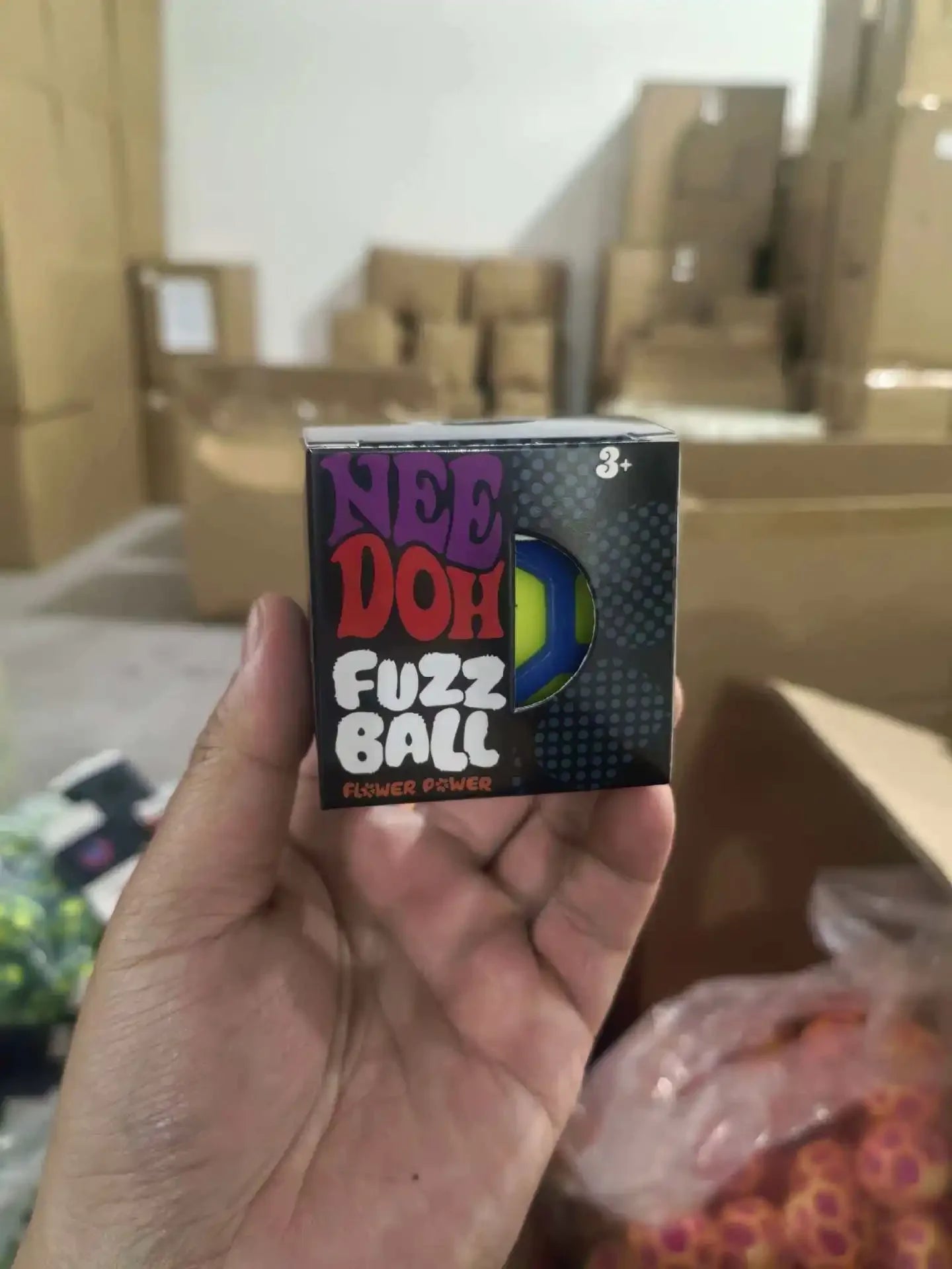 Schylling Needoh Atomic Stress Relief Ball squishies toy blind box Adult Party Gift Tool stress relief toy fidget toys
