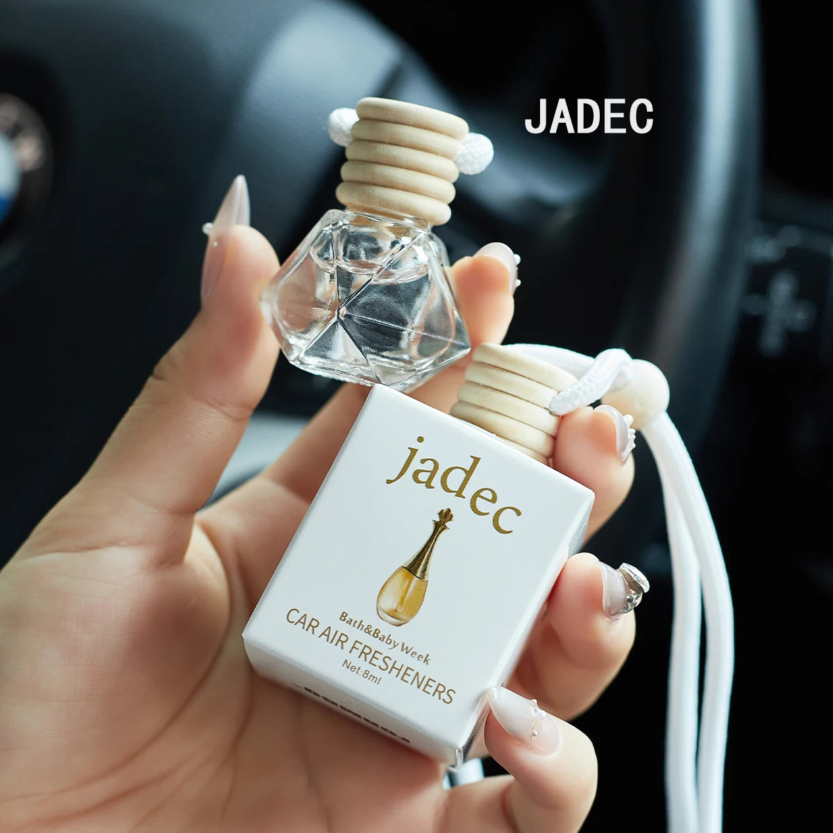 1-4 Perfume for cars - fresh air for cars, car fragrance for car interior parts, lasting and fresh fragrance, suitable for cars