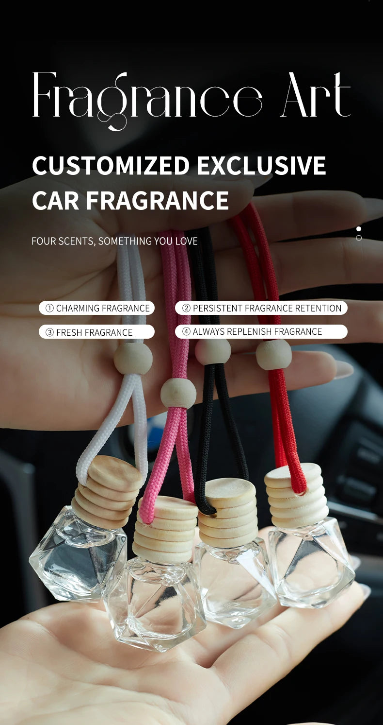 1-4 Perfume for cars - fresh air for cars, car fragrance for car interior parts, lasting and fresh fragrance, suitable for cars